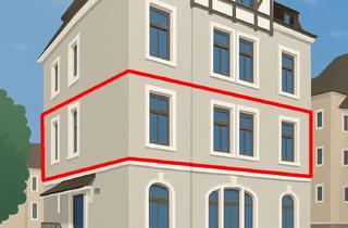 Wohnung kaufen in 08523 Hammervorstadt, Erstbezug nach Renovierung – großzügige Eigentumswohnung mit durchdachtem Grundriss