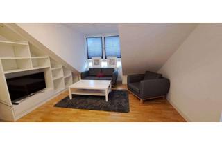 Wohnung mieten in Rotlintstrasse, 60316 Nordend-Ost, Vollmöblierte DG Wohnung mit Balkon