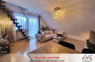 Wohnung mieten in 90431 Höfen, Nette Maisonette: 2-Zimmer-Wohnung plus Studio, Sonnenbalkon & Stellplatz in Leyh