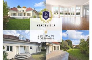 Villa kaufen in 83022 West, Stadtvilla für Mehrgenerationenwohnen und Arbeiten nahe der Prinzregentenstraße