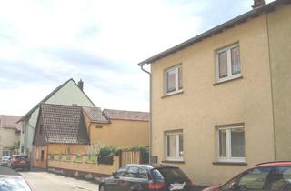 Einfamilienhaus kaufen in Schützenstraße, 68766 Hockenheim, Gelegenheit für Handwerker! Älteres Einfamilienhaus mit Nebengebäude und Garten!