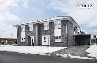 Haus kaufen in 26169 Friesoythe, Modernes Doppelhaus (Bj. 2013) in Friesoythe – Vollgeschoss, 2% AfA & Carport (Einzelkauf möglich!)