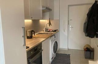 Immobilie mieten in Wettersteinplatz, 81547 Untergiesing-Harlaching, Modernes 1-Zimmer-Studio am Wettersteinplatz – Voll möbliert mit Balkonen