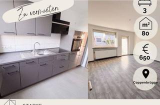 Wohnung mieten in 31863 Coppenbrügge, **Renovierte 3 Zi EG Whg mit Terrasse in Coppenbrügge zu vermieten**
