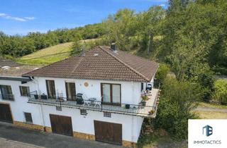 Einfamilienhaus kaufen in 55452 Guldental, Einfamilienhaus mit umlaufendem Balkon und zwei großen Maxi-Garagen und Weitblick in Guldental