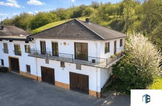 Einfamilienhaus kaufen in 55452 Guldental, Einfamilienhaus mit umlaufendem Balkon und zwei großen Maxi-Garagen und Weitblick in Guldental