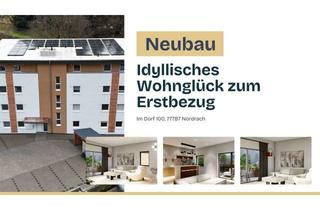 Wohnung mieten in Im Dorf 100B, 77787 Nordrach, Idyllisches Wohnglück zum Erstbezug: Stilvolle 3-Zimmer-Wohnung wartet!
