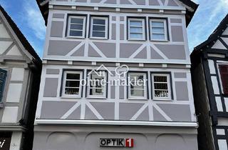 Gewerbeimmobilie kaufen in 73230 Kirchheim, 103 m² Bürofläche in Bestlage der Kirchheimer Fußgängerzone mit Terrasse und Keller