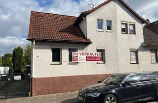 Haus kaufen in Schulstraße 42, 63329 Egelsbach, DHH (links) mit viel Potential in guter Lage von Egelsbach, Grundstück 635 m²