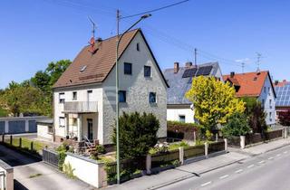 Haus kaufen in 86368 Gersthofen, Grenzenloser Gestaltungsspielraum! Großzügiges Grundstück mit Altbestand