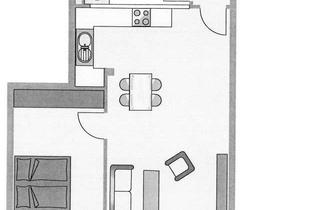 Wohnung kaufen in 90763 Südstadt, Helle 2-Zimmer-Wohnung mit TG und großem Balkon in zentraler Lage