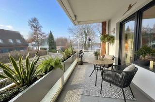 Wohnung kaufen in 24306 Plön, Direkt am See: Großzügige Wohnung mit Balkon, Garage und exklusivem Strand