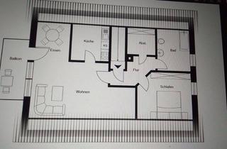 Wohnung mieten in Traubenstraße 24, 71106 Magstadt, Charmante 2,5-Zimmer Dachgeschosswohnung mit Balkon in Magstadt
