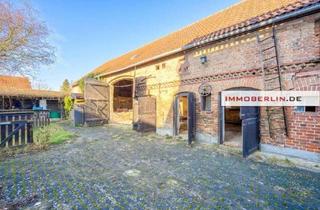 Haus kaufen in 16775 Schönermark, IMMOBERLIN.DE - Traumhafter Dreiseithof mit faszinierender Ausbaufreiheit auf großzügigem Grundstück