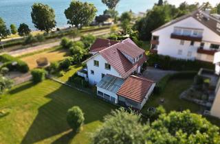 Haus kaufen in 78354 Sipplingen, See-Panorama pur – exklusives EFH mit ELW, Schreiner-Einbauten & 180°-Seesicht in Sipplingen