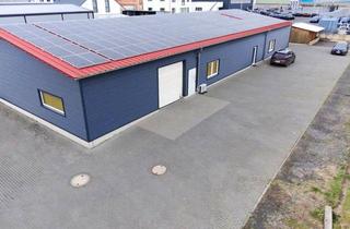 Gewerbeimmobilie kaufen in 35423 Lich, Gewerbehalle mit Lager, Werkstatt und Büroflächen im Industriegebiet Lich