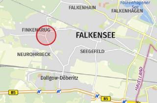 Grundstück zu kaufen in 14612 Falkensee, IMMOBERLIN.DE - Hervorragendes teilbares Baugrundstück für Einzelhäuser mit bis zu 3 Vollgeschossen