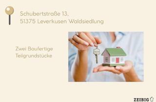 Grundstück zu kaufen in 51375 Schlebusch, Hier beginnt Ihr Zuhause: Baufertiges Baugrundstück in Leverkusen-Waldsiedlung