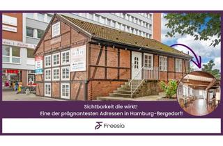 Gewerbeimmobilie kaufen in 21029 Bergedorf, Sichtbarkeit die wirkt ! Eine der prägnantesten Adressen in Hamburg-Bergedorf !