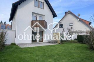 Einfamilienhaus kaufen in 76187 Karlsruhe, Ruhig gelegenes Einfamilienhaus mit Garten, Balkon und Garage in Karlsruhe-Knielingen