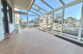 Wohnung kaufen in 85221 Dachau, Traum 4,5 Zi. EG Garten-Whg. + Wintergarten + Hobbyraum + EBK + offener Kamin in Dachau´s Mitte