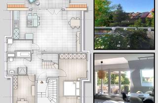 Penthouse kaufen in 68239 Seckenheim, Penthouse 5-ZKB mit herrlichem Blick in die Natur