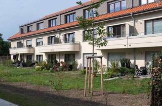 Wohnung kaufen in 14641 Wustermark, 3 Zimmer, Balkon und Stellplatz im historischen Olympischen Dorf in Elstal