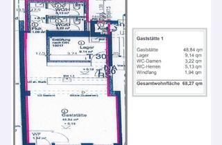 Wohnung kaufen in 67063 Ludwigshafen, Kapital Anläger aufgepasst!!!Gaststätte Langzeit vermietet zum kaufen angeboten!
