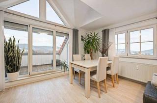 Wohnung kaufen in 74629 Pfedelbach, 3,5 Zimmer Dachgeschosswohnung mit Galerie und traumhafter Aussicht – Pfedelbach Windischenbach