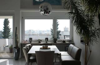 Penthouse mieten in 73733 Esslingen, EXKLUSIVE Penthouse-Wohnung 200m² Panorama-Aussicht 4 Bäder Überdachte MEGA-Terrasse Balkon EBK