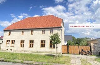 Anlageobjekt in 14550 Groß Kreutz, IMMOBERLIN.DE - Historisches Ensemble mit Ausbaupotential! Teilweise saniertes Haus & Nebengebäude