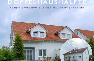 Doppelhaushälfte kaufen in 72488 Sigmaringen, Sigmaringen - Attraktive Doppelhaushälfte in Sigmaringen | 233 m² | 15 Räume