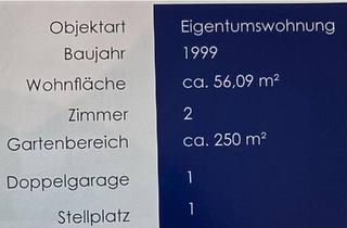 Wohnung kaufen in 46395 Bocholt, Bocholt - EG Eigentumswohnung 2 Zi . 56 qm