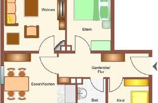Wohnung kaufen in 89264 Weißenhorn, Weißenhorn - Kapitalanlage; günstige 3-Zi-OG-ETW in Weißenhorn incl. Stellplatz und Küche