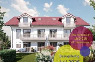 Wohnung kaufen in Ringbergstr. 18a, 82054 Sauerlach, BEZUG JULI 2026 - Wunderschöne 5-Zi.-Maisonette-Gartenwohnung in Sauerlach