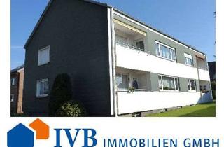 Wohnung kaufen in 33790 Halle, 3-Zimmer-Eigentumswohnung im Erdgeschoss mit Loggia in zentrumsnaher Lage von Halle!