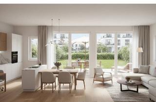 Wohnung kaufen in 72189 Vöhringen, Neubau 3-Zimmer-Wohnung mit 80 m² Gartenanteil und PV-Anlage – KfW-40-QNG Vöhringen