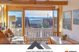 Wohnung kaufen in 86938 Schondorf, Wohnen über dem See – Charmante Maisonettewohnung mit Alpenpanorama