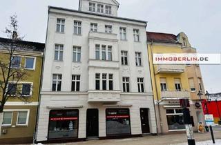 Wohnung kaufen in 14943 Luckenwalde, IMMOBERLIN.DE - Toplage im Stadtzentrum: Exzellente Altbauwohnung mit generösem Grundriss & Balkon
