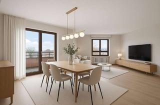 Wohnung kaufen in 76437 Rastatt, Tolle Innenstadtlage: Großzügige 3-Zimmerwohnung mit zwei Balkonen