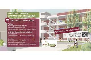 Sozialwohnungen mieten in 63322 Rödermark, Lebendiges Wohnen am Alten Seeweg - 3-Zimmer - private Wohngenossenschaft (Mit "WBS")