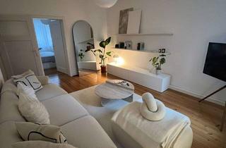 Wohnung mieten in 75179 Nordstadt, Sehr schöne Altbauwohnung mit Loggia und tollem Blick ins Grüne mit Gartennutzung