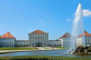 Wohnung mieten in Tizianstraße 151, 80638 Neuhausen-Nymphenburg, 6,5-Zimmer Gartenwohnung in München, 5 - 10 Gehminuten zum Schloss Nymphenburg.