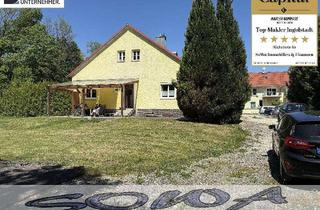 Einfamilienhaus kaufen in 86706 Weichering, Aufgepasst! Einfamilienhaus mit Erweiterungspotential und großzügigem Garten und Waldfläche in We...