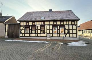 Haus kaufen in Grünstr. 30A, 38486 Klötze, Familienfreundliches Fachwerk-Idyll im Zentrum von Klötze