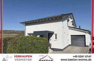 Haus kaufen in 67271 Mertesheim, Frische Luft, freier Blick, hoher Wohnkomfort = Lebensqualität! Modernes 2-Fam.-Haus in Mertesheim!