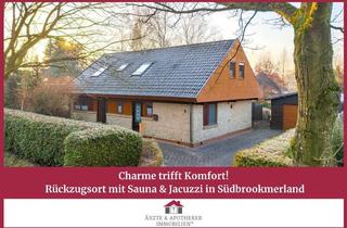 Haus kaufen in 26624 Südbrookmerland, Charme trifft Komfort! Rückzugsort mit Sauna & Jacuzzi in Südbrookmerland