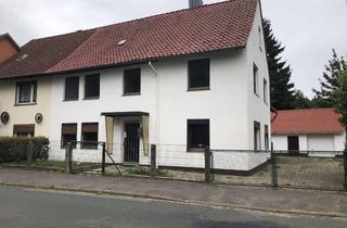 Doppelhaushälfte kaufen in 37574 Kreiensen, Gepflegte Doppelhaushälfte auf dem Land mit großer Lagerfläche