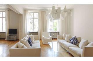 Immobilie mieten in 60323 Westend-Süd, Westend: Traum-Altbauwohnung in Bestlage, 4 Zimmer möbliert