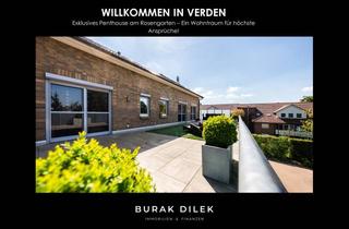 Penthouse kaufen in 27283 Verden, Käuferprovisionsfrei: Exklusives barrierefreies Penthouse mit Aufzug!